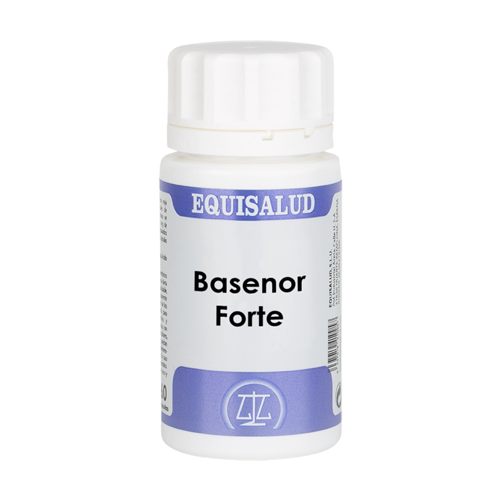 Basenor Forte bote de 60 cápsulas de producto de la línea Internature. Producto de Laboratorios Equisalud.