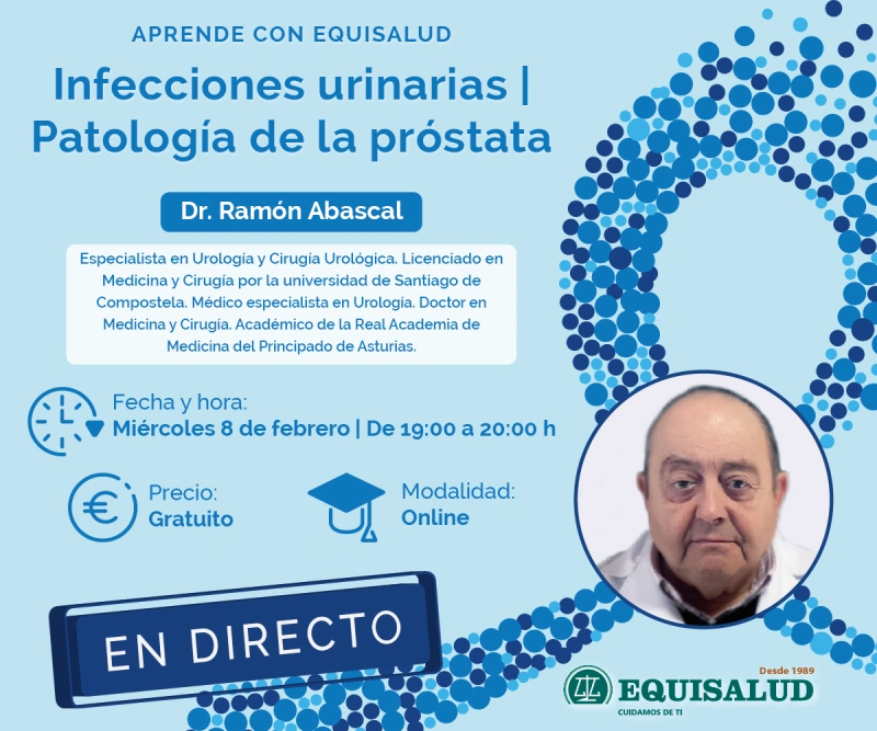 Portada de la formación Infecciones urinarias del 8 febrero de 2023