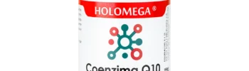 Holomega CoQ10 alta biodisponibilidad bote de 50 cápsulas de producto de la línea Holomega. Producto de Laboratorios Equisalud.