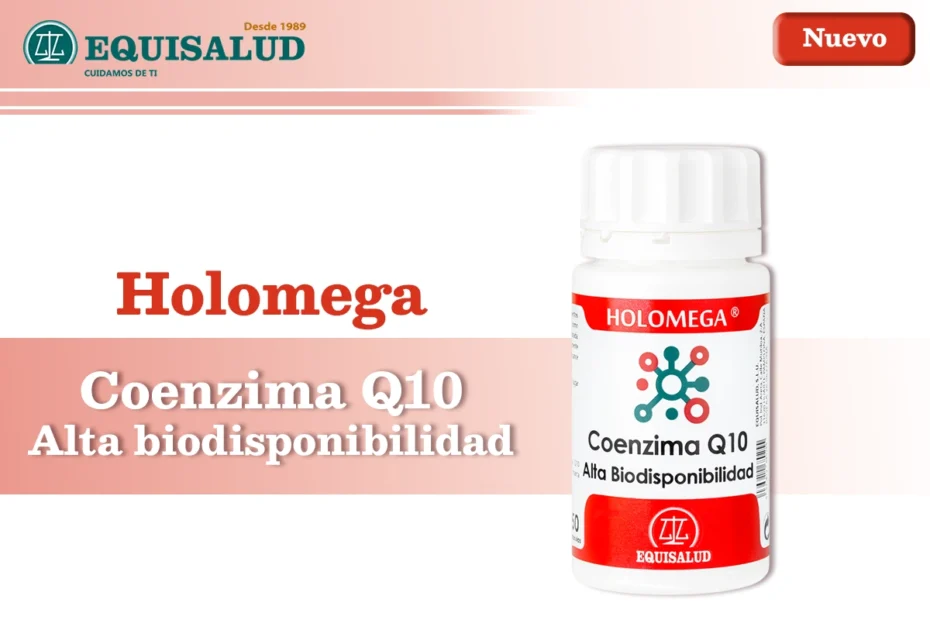 Holomega Coenzima Q10 Alta biodisponibilidad Nuevo lanzamiento