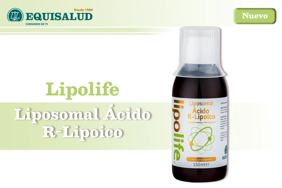 Lipolife Liposomal Acido R Lipoico - Nuevo lanzamiento