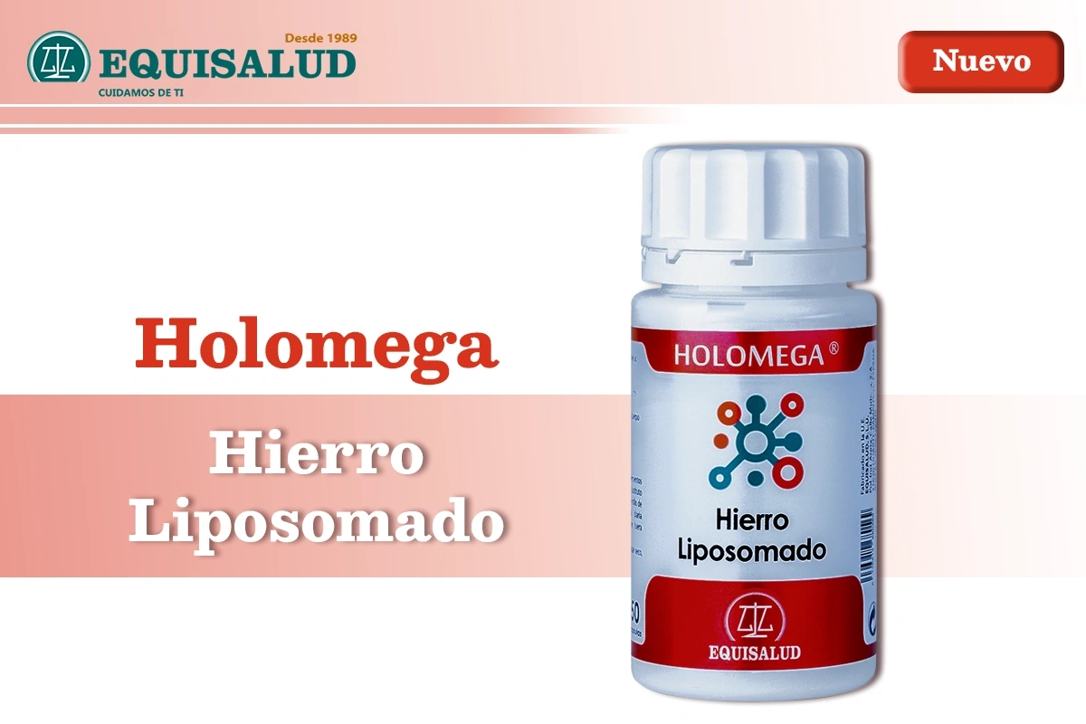 Nuevo Holomega Hierro Liposomado - Nuevo lanzamiento - febrero 2025