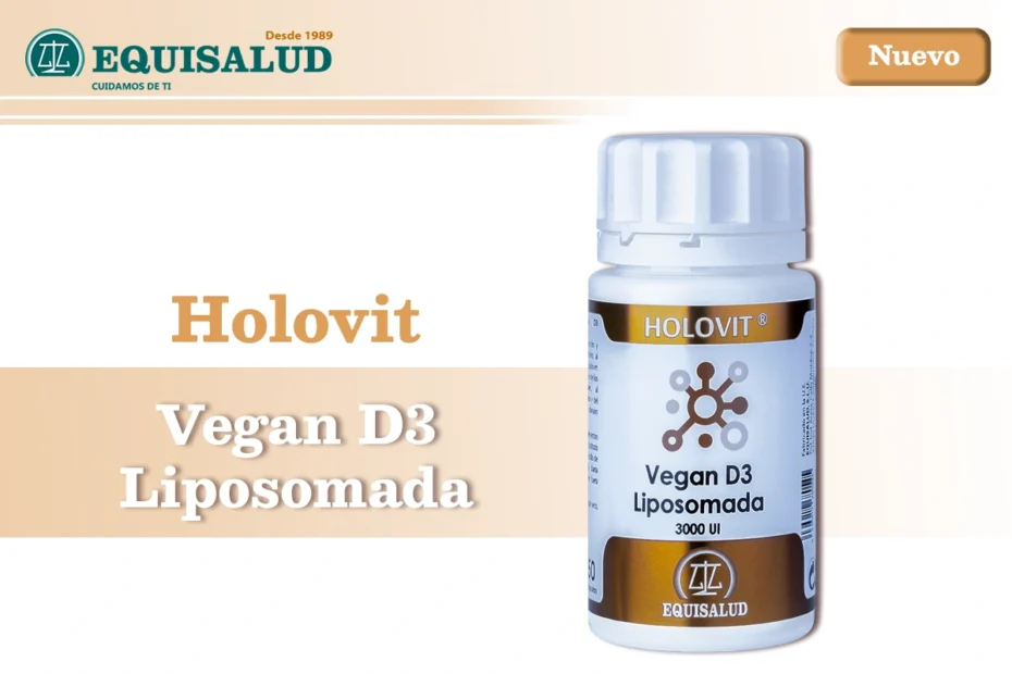 Nuevo Holovit Vegan D3 Liposomada - Nuevos lanzamientos