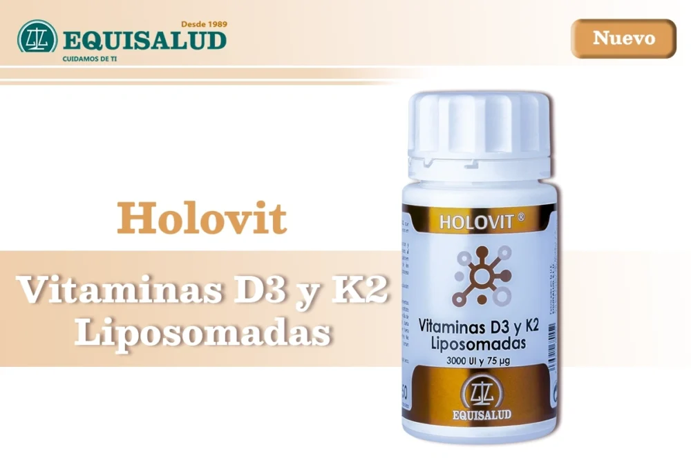 Nuevo Holovit Vitaminas D3 y K2 Liposomadas - Nuevos lanzamientos